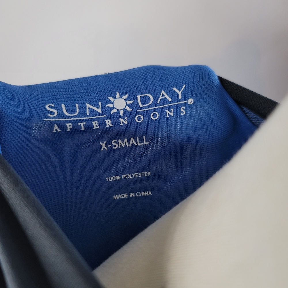 Sunday Afternoons Swim Shirt Blue Size XS - Picture 11 of 12